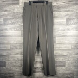 BlackBerrys Dress Pants Mens Size 36 ‎ Brown/Grey/Green Olive Business Formal